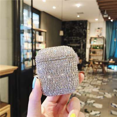 New Arrivals Case Cover Glitter Bling Rhinestones Diamond Earphone Case For Airpods