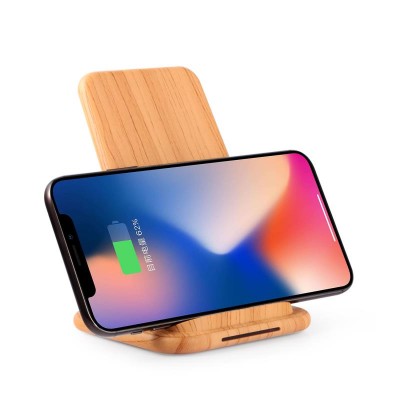 Fast Wireless Charger 10W Wood Phone Accessories QI Wireless Charger